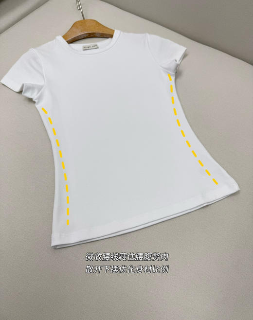 alright then修身圆领短袖T恤072907 商品图4