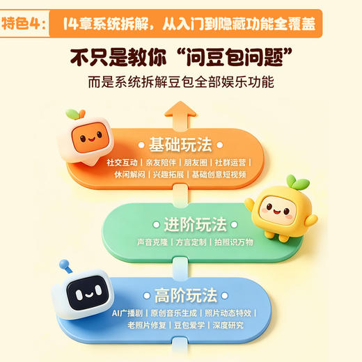 全民玩豆包 *基础AI创意玩法 豆包教程书籍AI入门手机AI教程全民豆包ai应用指南 商品图3