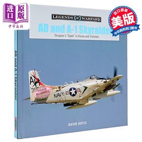 【中商原版】道格拉斯A1天袭者 AD and A1 Skyraider Douglass Spad in Korea and Vietnam 英文原版 David Doyle
