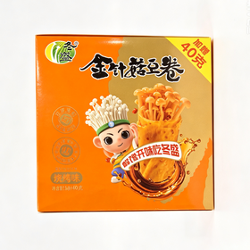冬盛200g烧烤味金针菇豆卷