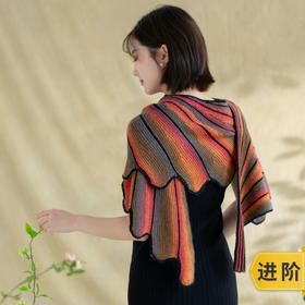 苏苏姐家灵翰披肩手工编织毛线团自制材料包