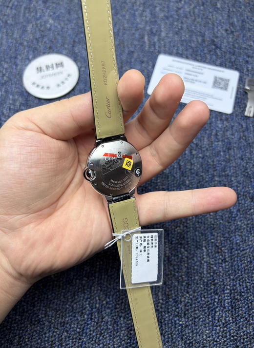 CR卡地亚蓝气球系列 中号36mm 经典罗马面 中性腕表 男士小手腕福音！ 商品图6