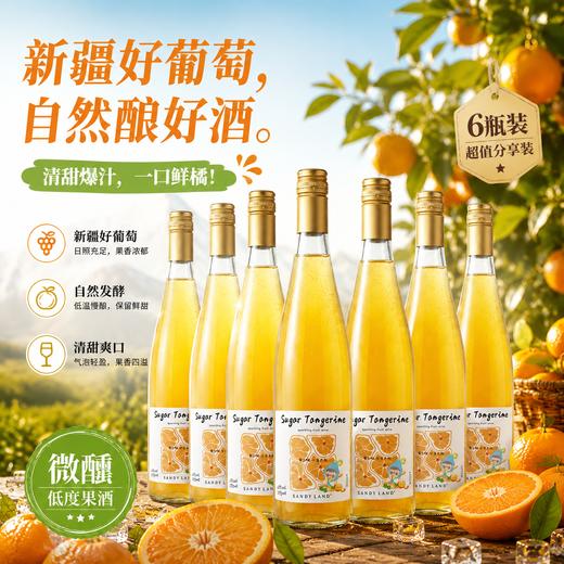 【大美新疆 清爽口感 柔顺更好喝】砂糖橘气泡果酒 6%vol低度适口 735ml*2瓶 商品图1