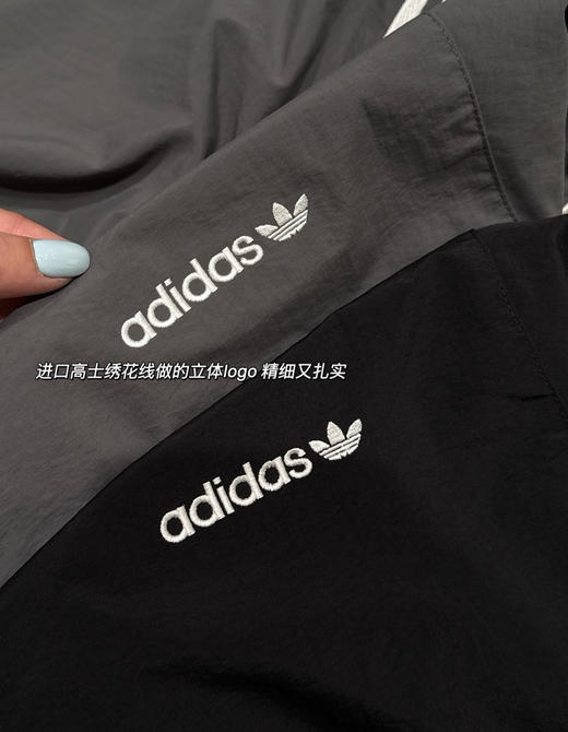 原单三叶子𝐓𝐑𝐀𝐂𝐊 𝐓𝐎𝐏立领梭织夹克外套072904 商品图11