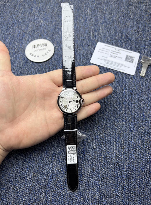 CR卡地亚蓝气球系列 中号36mm 经典罗马面 中性腕表 男士小手腕福音！ 商品图8
