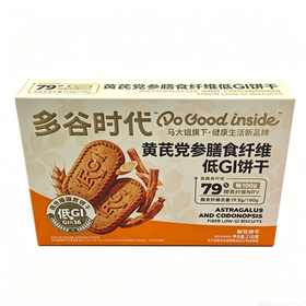 T多谷时代210g低GI黄芪党参膳食纤维饼干