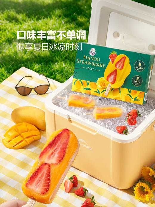 MM 山姆 House of Pops进口草莓芒果棒冰 800g 商品图6
