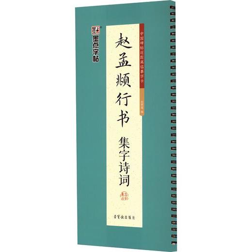 墨点字帖.赵孟頫行书集字诗词 商品图0