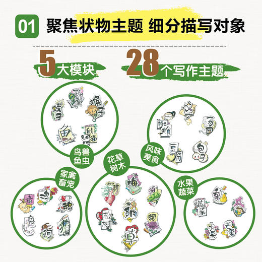 图说描写力 好词好句训练04 状物篇 商品图1
