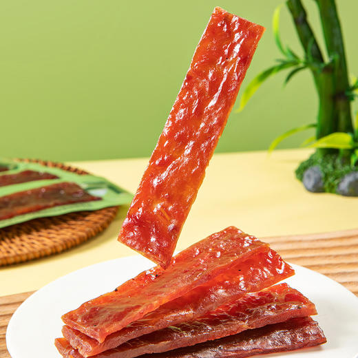 【新品】美珍香竹盐烧烤猪肉65g竹盐咸口肉类即食休闲零食全家享用 商品图2
