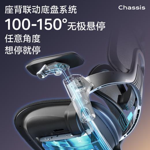 免安装 整椅5年质保【随动撑腰 专利科技】ue永艺Flow550系列人体工学椅 3D云端环抱颈枕 商品图6