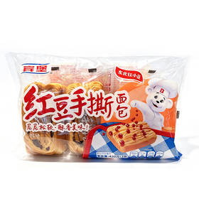 宾堡420g红豆手撕面包（促销装）