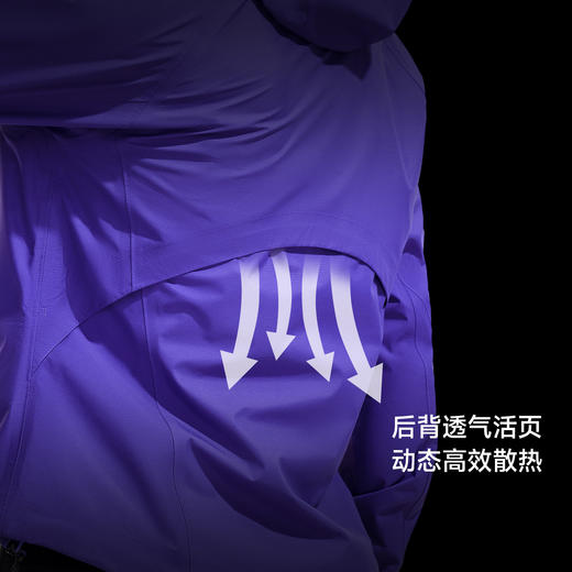 【戈21A+】喜马拉雅格聂FL硬壳冲锋衣轻量防水防风耐磨户外徒步登山服外套女(货号:A26BA32118) 商品图3
