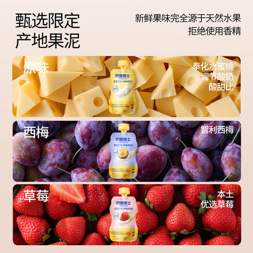 【9.9元新品秒杀】奶酪博士A2婴标奶酪酸奶草莓味45g*2袋 商品图7