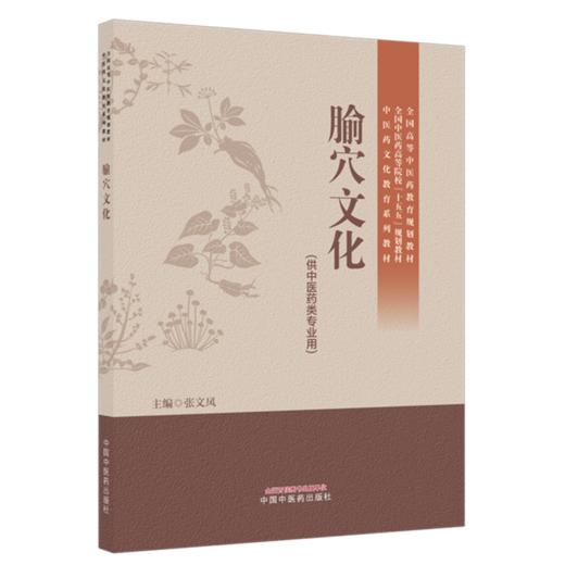 腧穴文化 张文风 全国中医药高等院校十五五规划教材 中医药文化教育系列教材 供中医药类专业用 9787524706601中国中医药出版社 商品图1