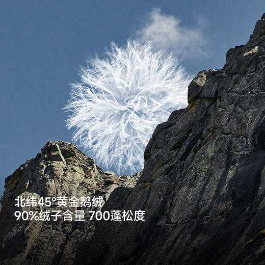 【戈21A+】喜马拉雅SC达古X鹅绒服拒水鹅绒四面弹力轻薄保暖户外登山服男女(货号:A35CAPN328H) 商品图2