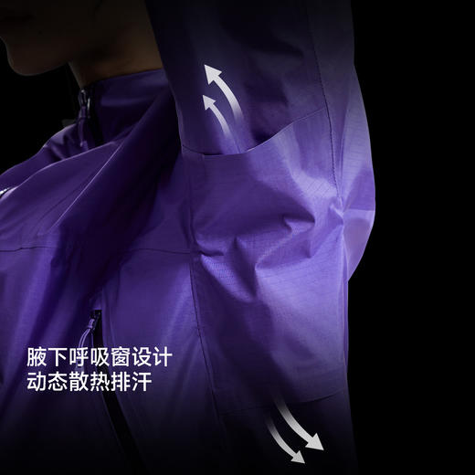 【戈21A+】喜马拉雅H5500格聂轻薄硬壳冲锋衣PK-TEX巅峰户外徒步登山外套女(货号:A25CATR329-284619) 商品图3