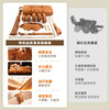 【情趣用品】谜姬 有机硅皮革套装SM束缚捆绑卷包套装 商品缩略图4