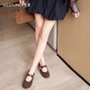 【限时秒杀】西遇法式复古单鞋女2026秋季新款圆头方扣单鞋软底玛丽珍平底单鞋V1466583 商品缩略图3