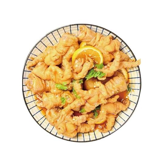 卤一小食柠檬无骨鸡爪QP（500±20g) 商品图0