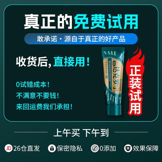 随机君达克罗宁延时软膏男用持久防早泄龟头敏感 商品图1