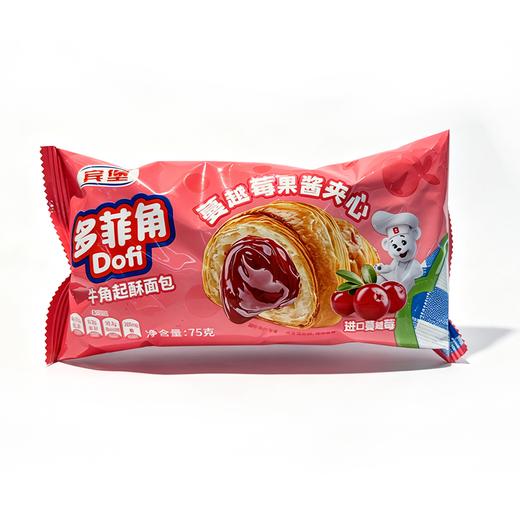 宾堡75g多菲角牛角起酥面包蔓越莓果酱夹心 商品图0