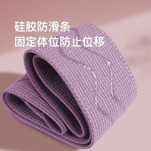 【分段阻力❗️针织翘臀圈】多档位阻力可选，防滑针织面料不易卷边，紧密纺织弹力布料，收纳轻巧便于携带，带翘臀女健身男力量训练拉伸环形弹拉力带QQ★美物社 商品图4