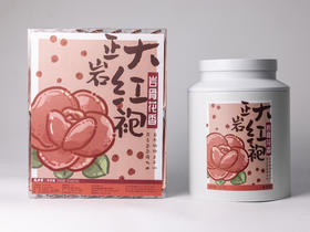 【玩料家】正岩大红袍（岩骨花香）大白罐250g