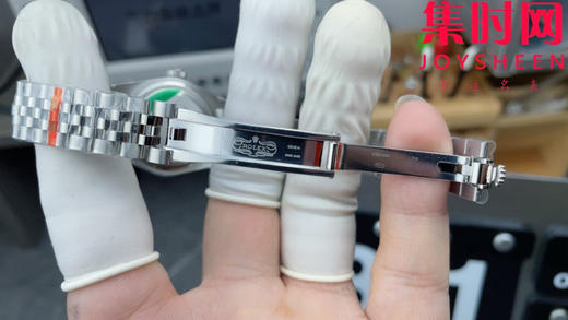 劳力士GS日志型系列 女款28mm GS日志28系列 黑盘钻面 2671机 五珠带 女士腕表 商品图5