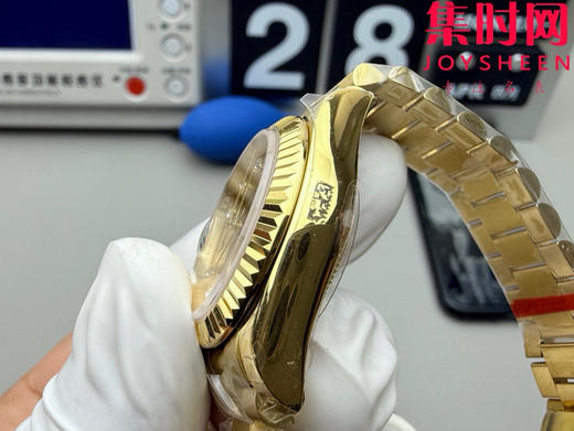 劳力士GS日志型系列 女款28mm GS日志28系列 全金钻面 2671机 五珠带 女士腕表 商品图6