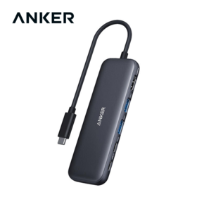 Anker安克 5合1 Type-C 多功能扩展坞 支持100W快充 适用笔记本电脑/手机 A8355