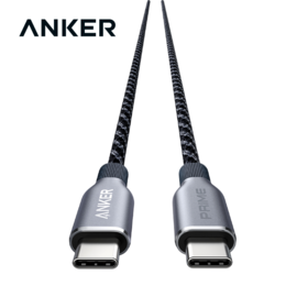 Anker安克 Prime系列 240W双Type-C适用于苹果17/安卓/Macbook苹果PD快充编织线耐磨环保线 A88E2