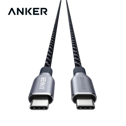 Anker安克 Prime系列 240W双Type-C适用于苹果17/安卓/Macbook苹果PD快充编织线耐磨环保线 A88E2 商品图0