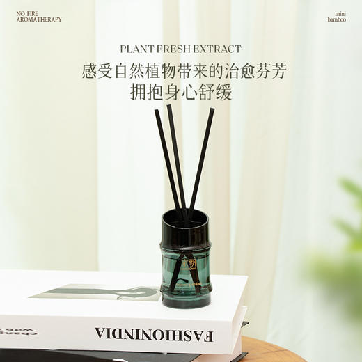 【持久留香 柔和不冲】宋朝 竹节系列无火香薰 淡雅柔和不刺鼻 留香持久耐用 120ml/瓶 商品图6