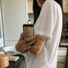 【专柜清仓】默读 V领蕾丝花边拼接休闲短袖【拍下七天内发货】 商品缩略图2