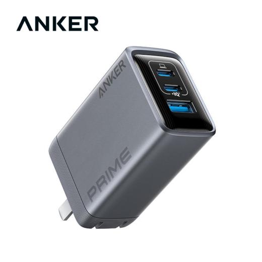 Anker安克 Prime系列 100W全氮化镓三口充电器 手机平板电脑通用 A2688641 商品图0