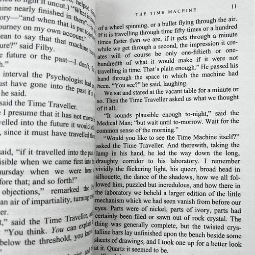 时间机器 英文原版小说 The Time Machine 经典文学名著 赫伯特乔治威尔斯 英文版进口英语书籍 商品图4