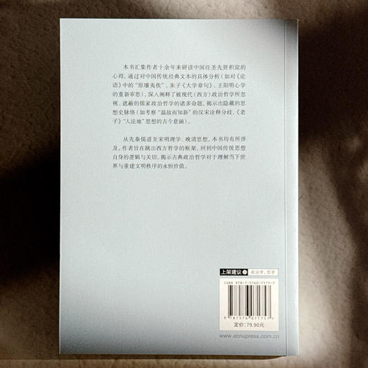 圣人的隐忧 古典政治哲学论稿 解读经典文本 中国思想政治哲学 商品图2