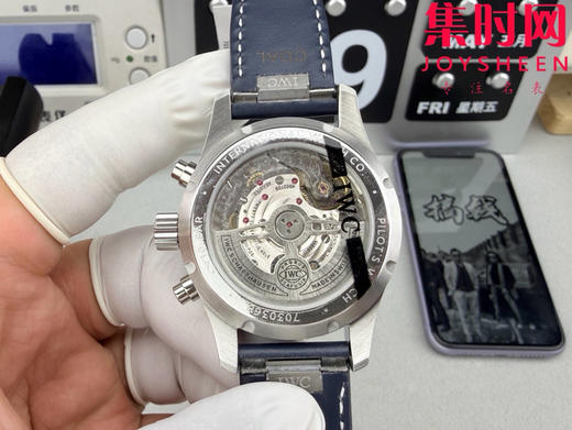 BLS万国飞行员计时系列 飞行员计时透底 男士腕表 表径41mm 商品图7
