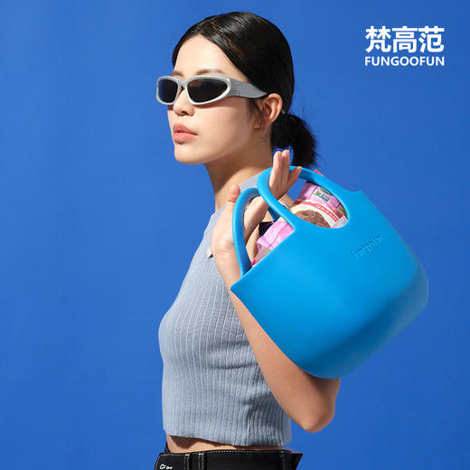 【一体成型 耐磨抗造】梵高范 购购包 敞口大容量收纳 柔韧耐挤不变形 F550 商品图6