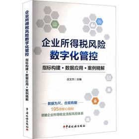 企业所得税风险数字化管控：指标构建·数据应用·案例精解