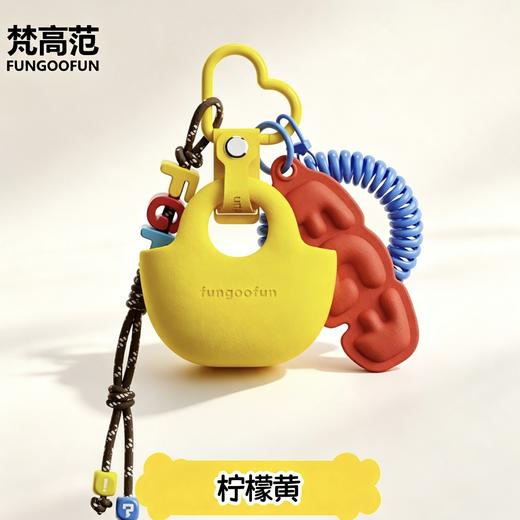 【小巧玲珑 童趣可爱】梵高范 耳机包 弹簧防丢挂绳 哑光磨砂肌理 5色可选 商品图2