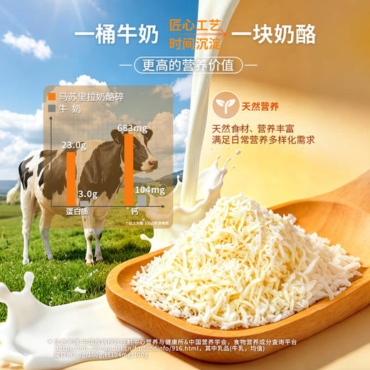MM 山姆 Challenge马苏里拉奶酪碎 907g 商品图2