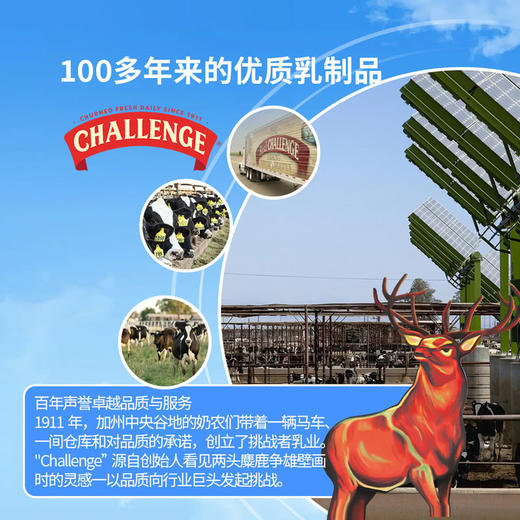 MM 山姆 Challenge淡味黄油（条状）227g*1/2 商品图4