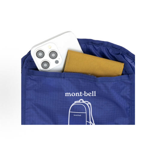 正品Montbell男女款轻量双肩包15L080102 商品图8