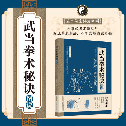 武当拳术秘诀图说武术健身气功养生入门书籍武当武术 商品图0