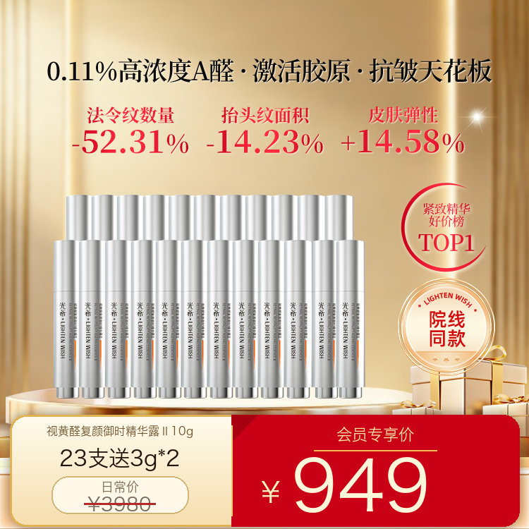 【老王推荐】光希院线刷 A 醛视黄醛，夏季新批次，清爽版肤感升级！
