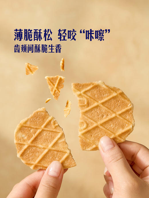 MM 山姆 Jules Destrooper比利时进口 混合口味薄脆华夫饼干 400g 商品图4