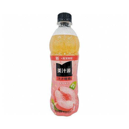 美汁源450ml汁汁桃桃果汁 商品图0
