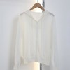 【LP同款】SUSX品牌直发 竹节麻感透气防晒罩衫C355333（下单3-7天发货） 商品缩略图3